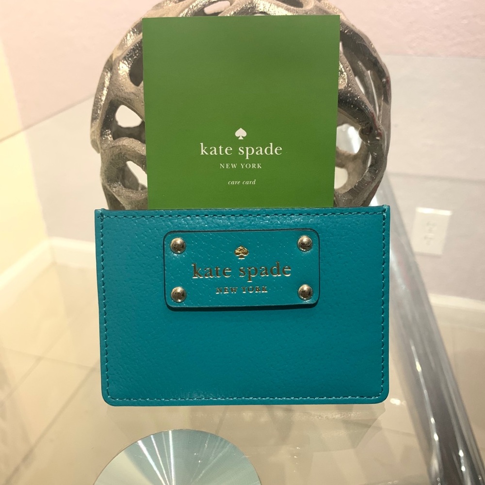SALE!! Kate Spade Card Holder- Blue